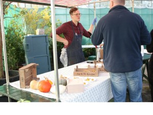 Daan Nagelkerke van Het Tuincafe in De Kruidhof