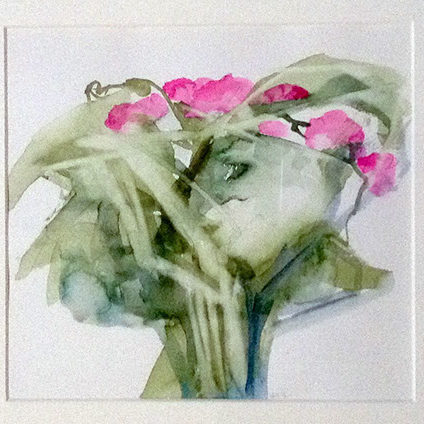 zelf geplukt boeket aquarelleren GEANNULEERD