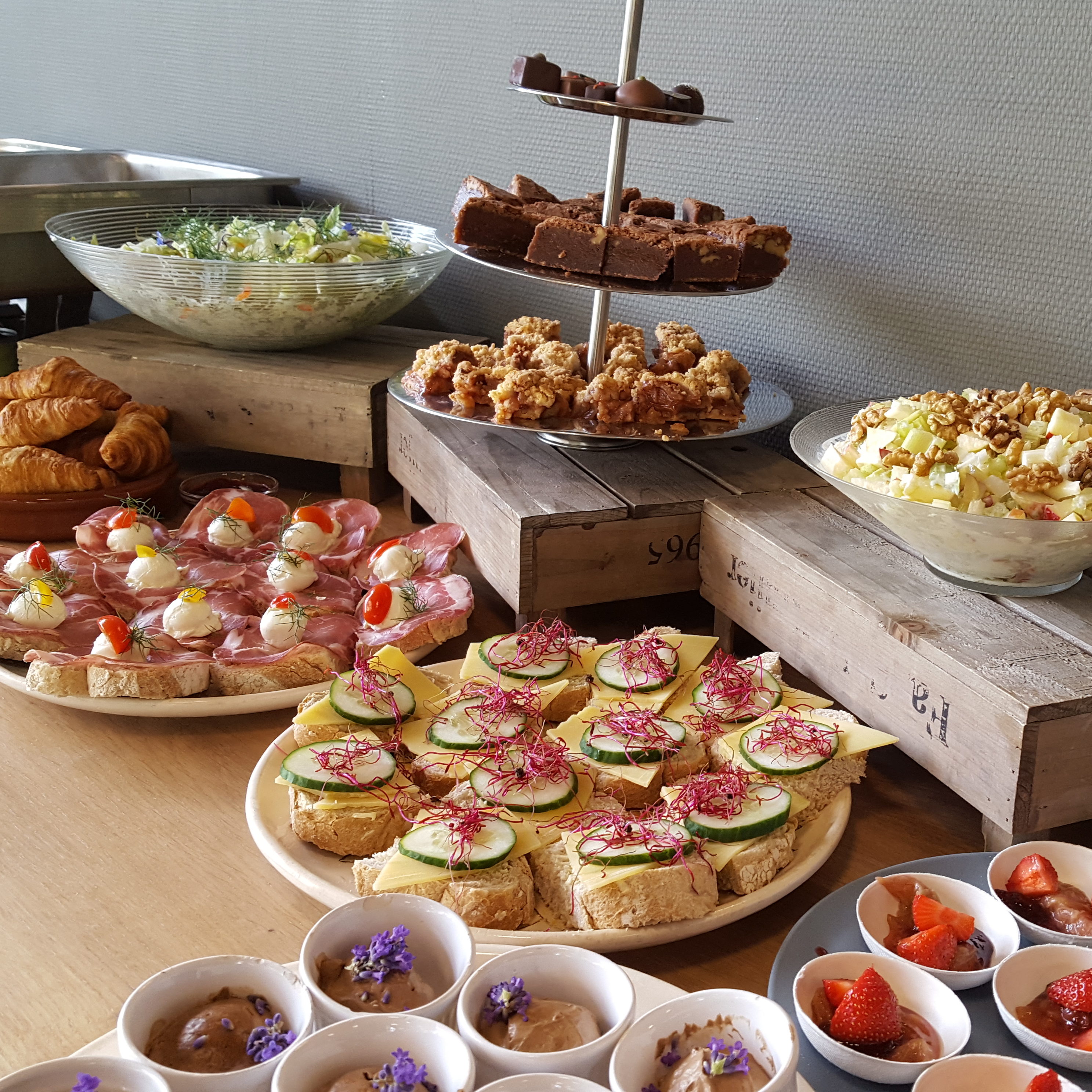 Zondagsbrunch in het Tuincafé