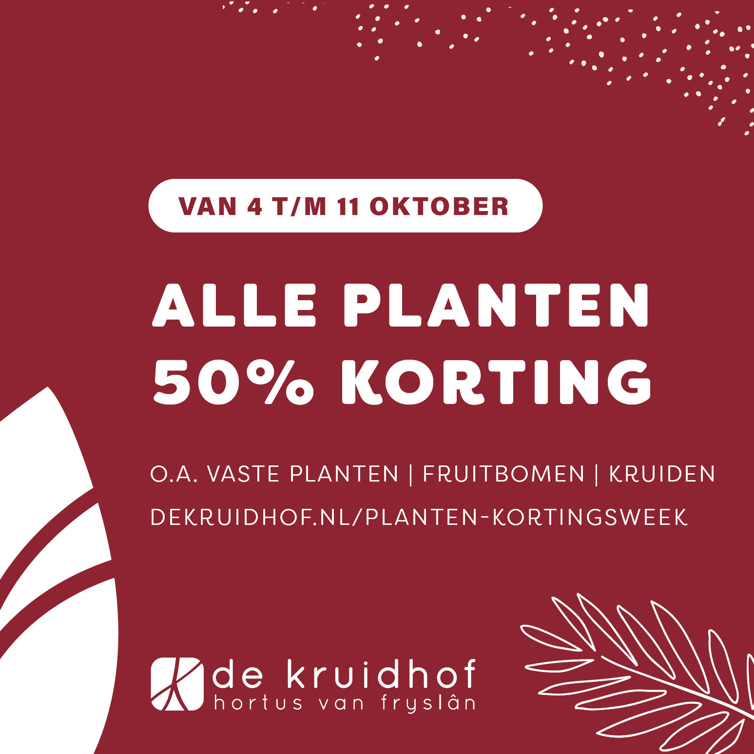 Planten Kortingsweek